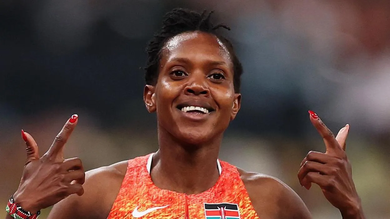 The Kenyan star wins record-breaking 4th world 1500m championship