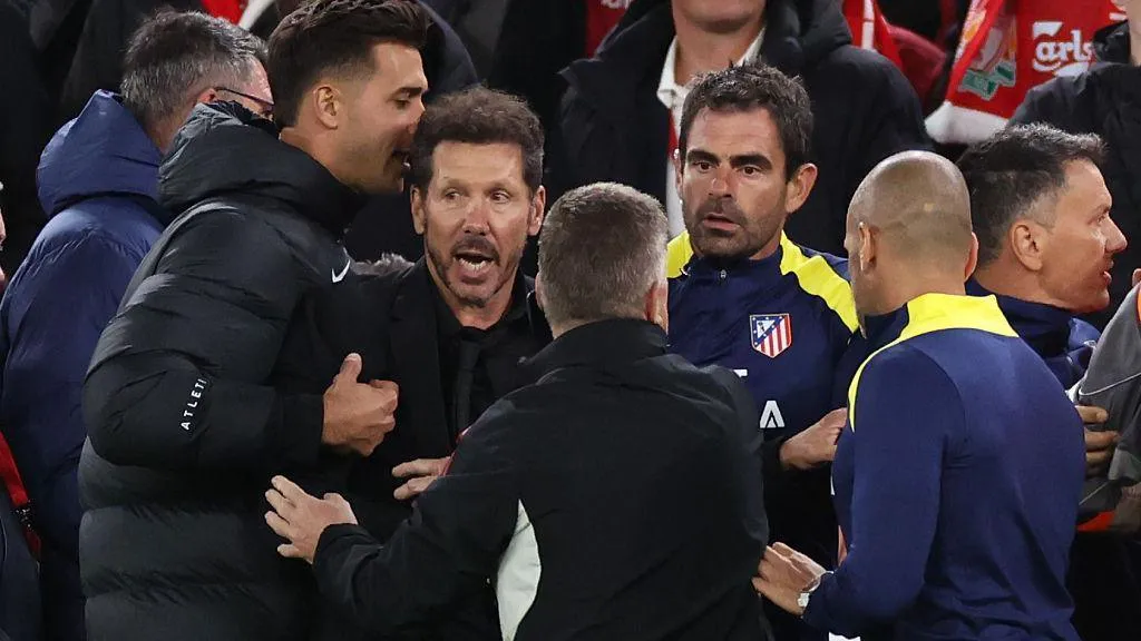Simeone Expresses Regret After Clash involving Liverpool Supporters