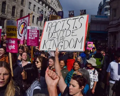 The United Kingdom Faces 'Struggle of Modern History' Following Radical March, States Keir Starmer