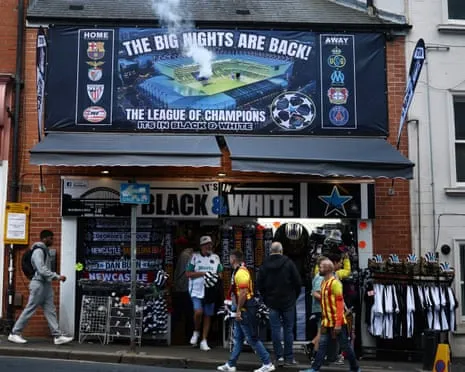 The Magpies Welcome Barcelona in Champions League Fixture