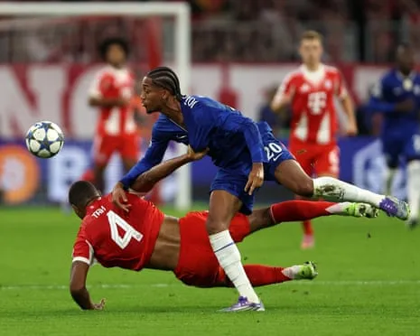Chelsea's manager fumes after Bayern Munich defender Tah escapes red card during Champions League setback