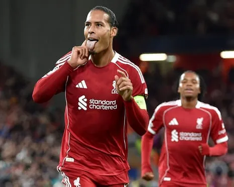 Liverpool’s captain heads late decisive goal against La Liga side